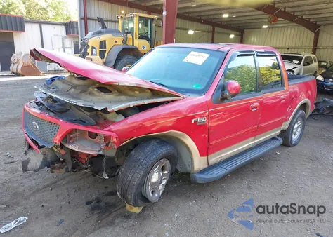 2001 Ford F-150 Harley-Davidson Edition/King Ranch Edition/Lariat/Xlt from USA, damaged, VIN 1FTRW07W81KD87953